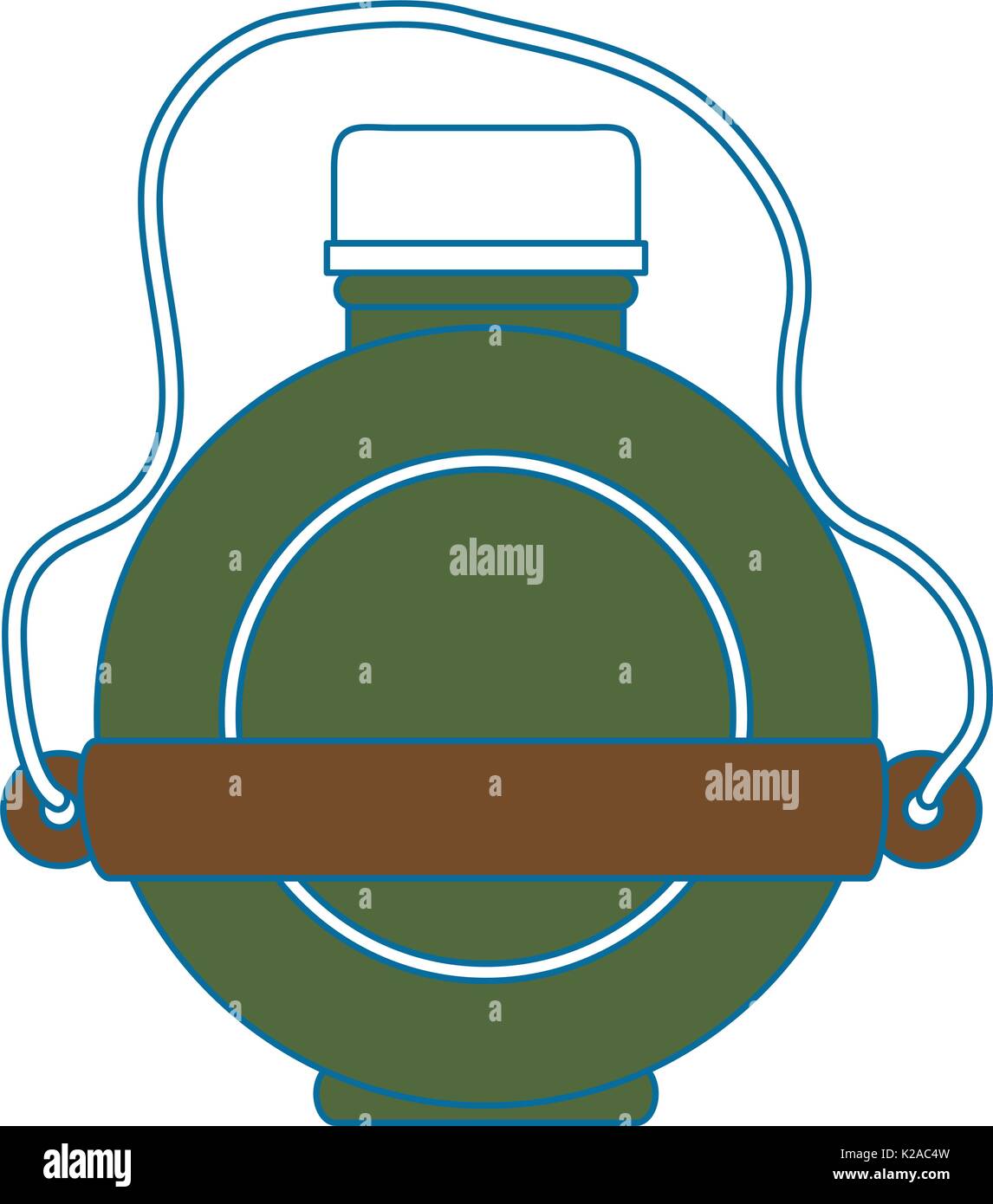 water canteen icon Stock Vector Image & Art Alamy