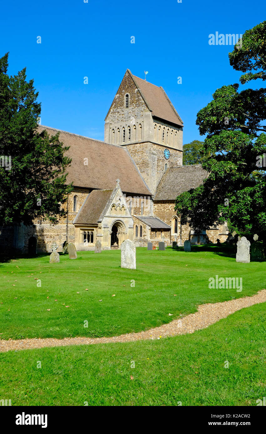 church of st lawrence, castle rising, west norfolk, england Stock Photo ...