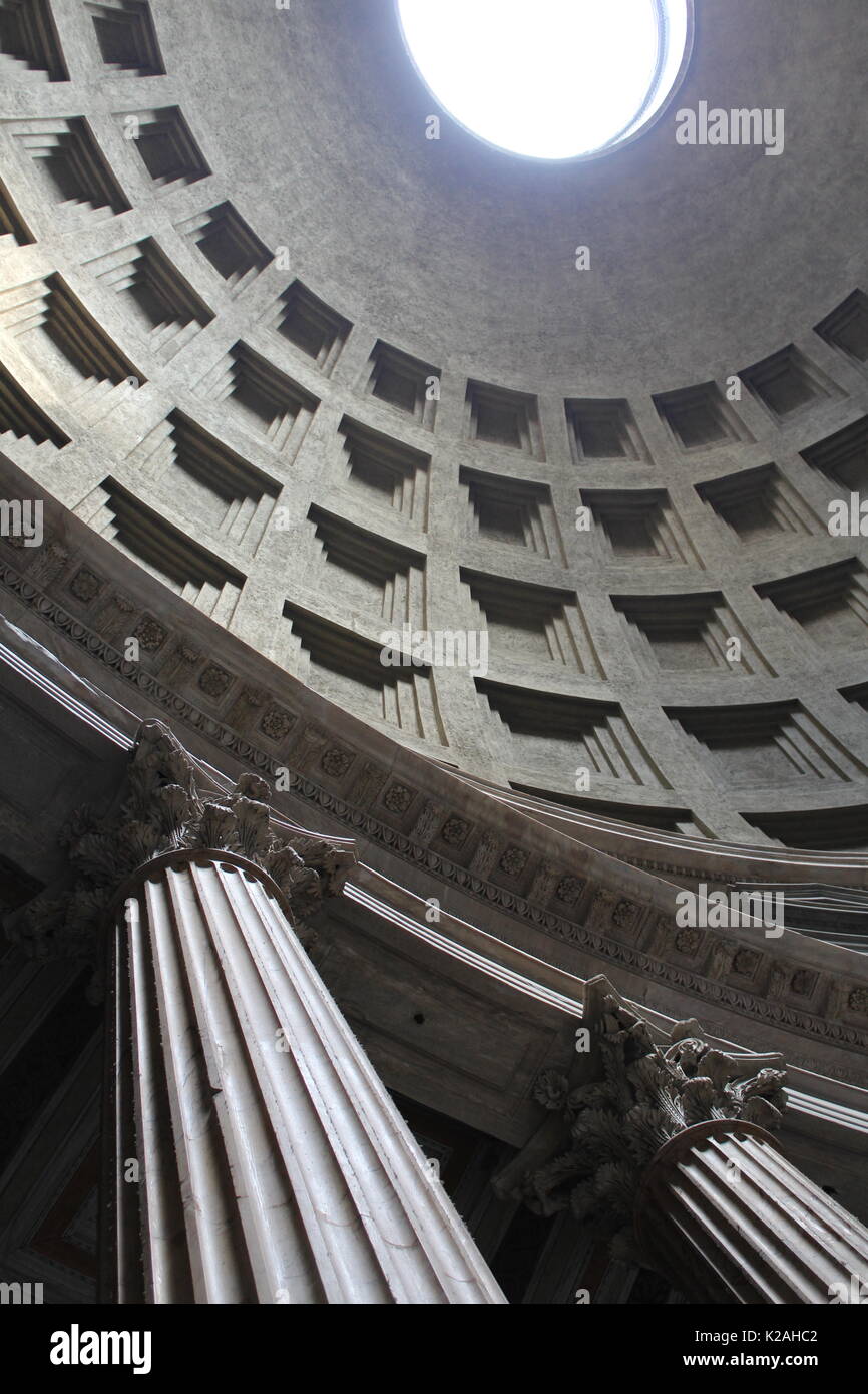 Pantheon in Rome Stock Photo