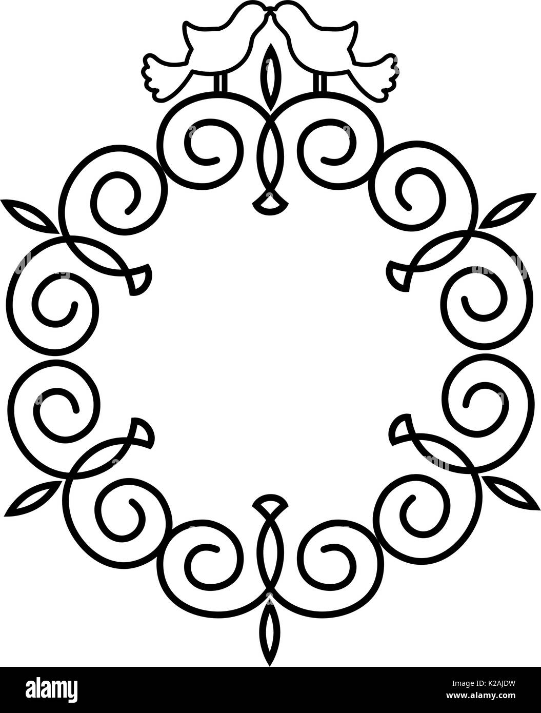 vintage frame icon Stock Vector Image & Art - Alamy