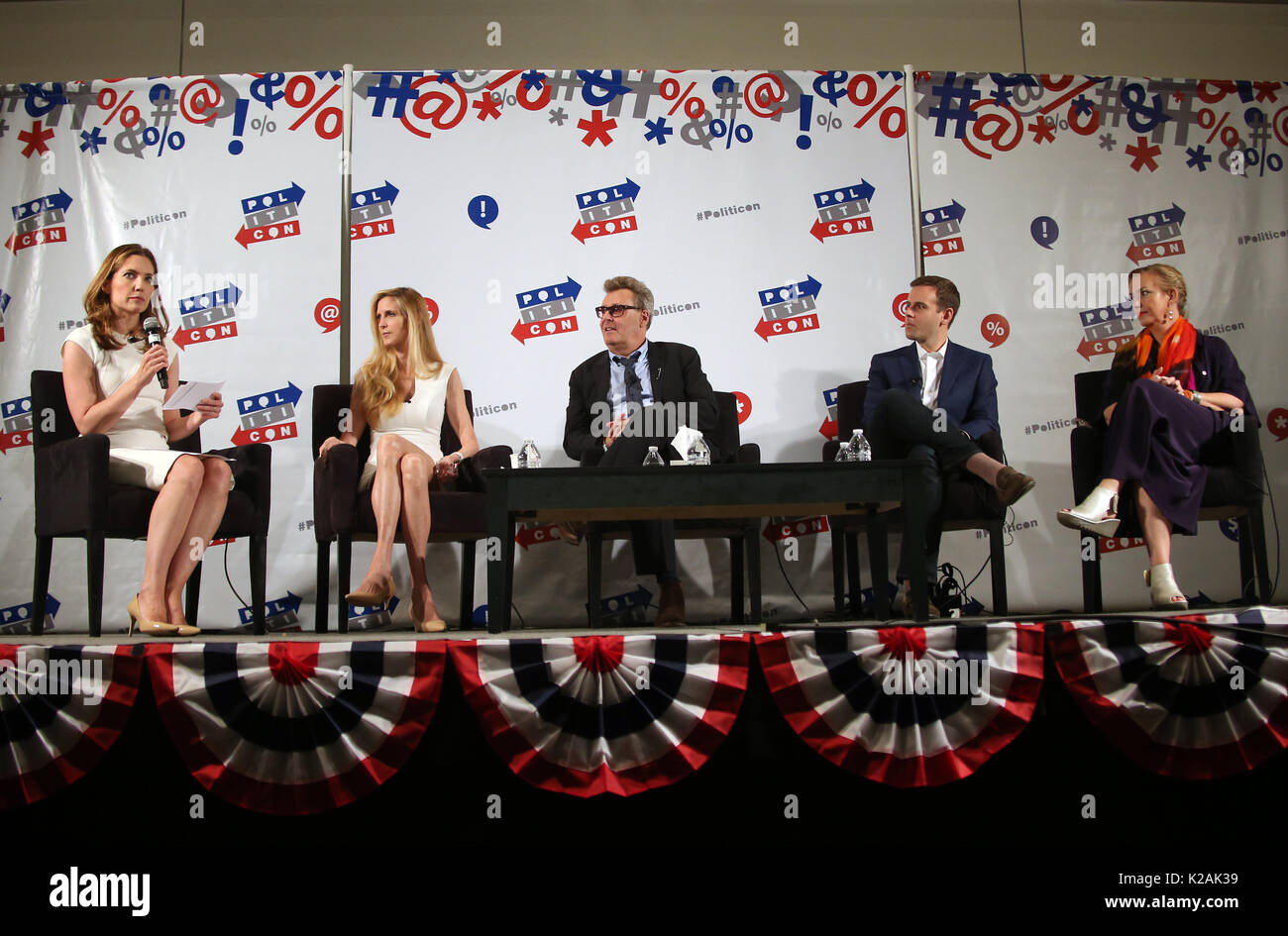 Politicon 2017 - Day 1 Featuring: Evan Ryan, Ann Coulter, Greg Proops ...