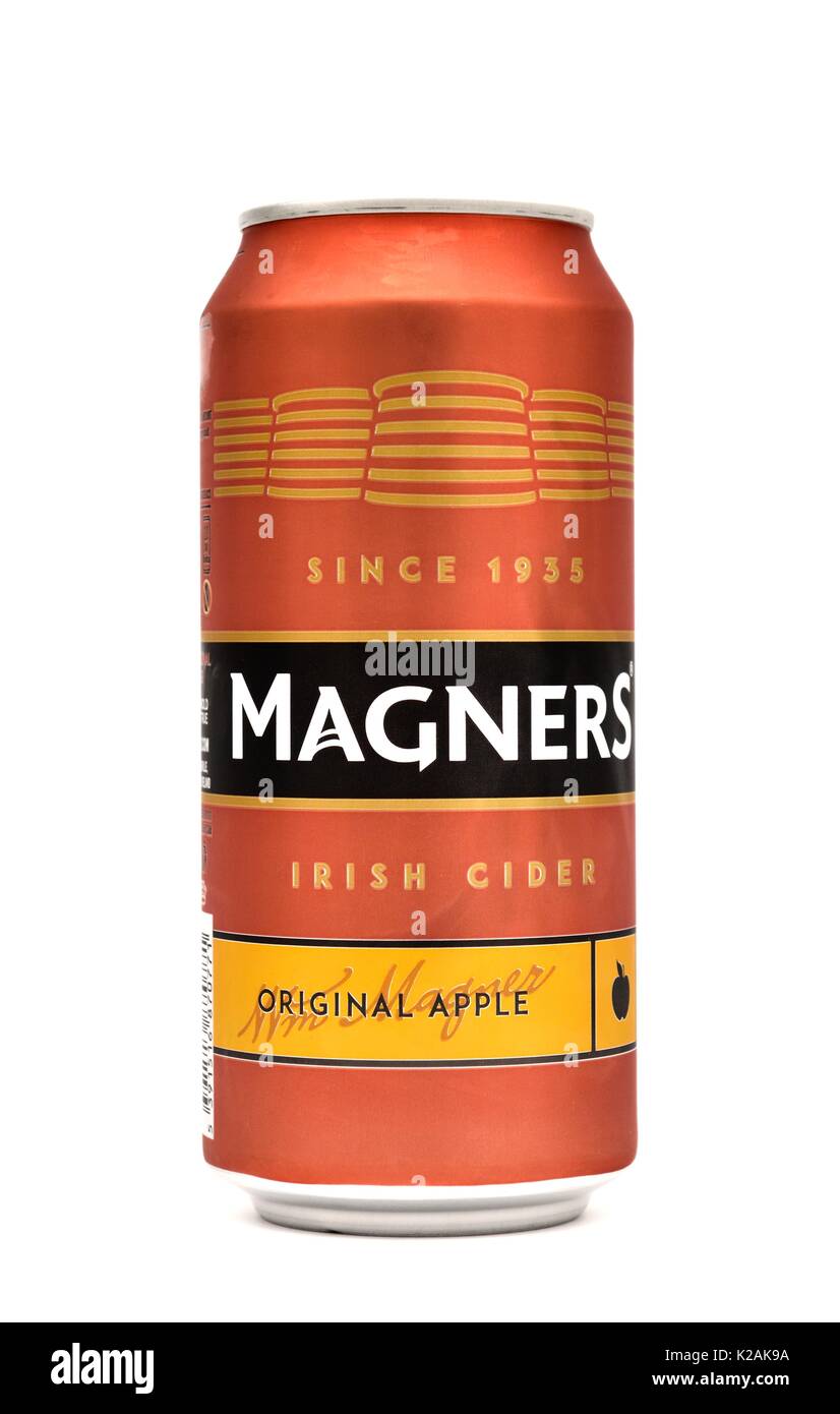 Magners irish cider 440ml can Stock Photo Alamy