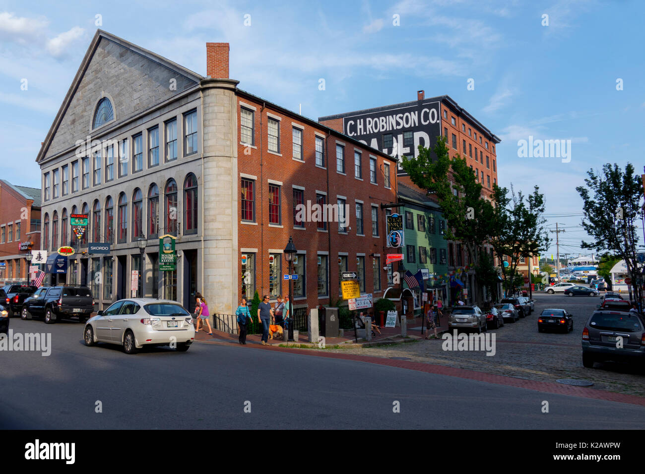 Old fore street hi-res stock photography and images - Alamy
