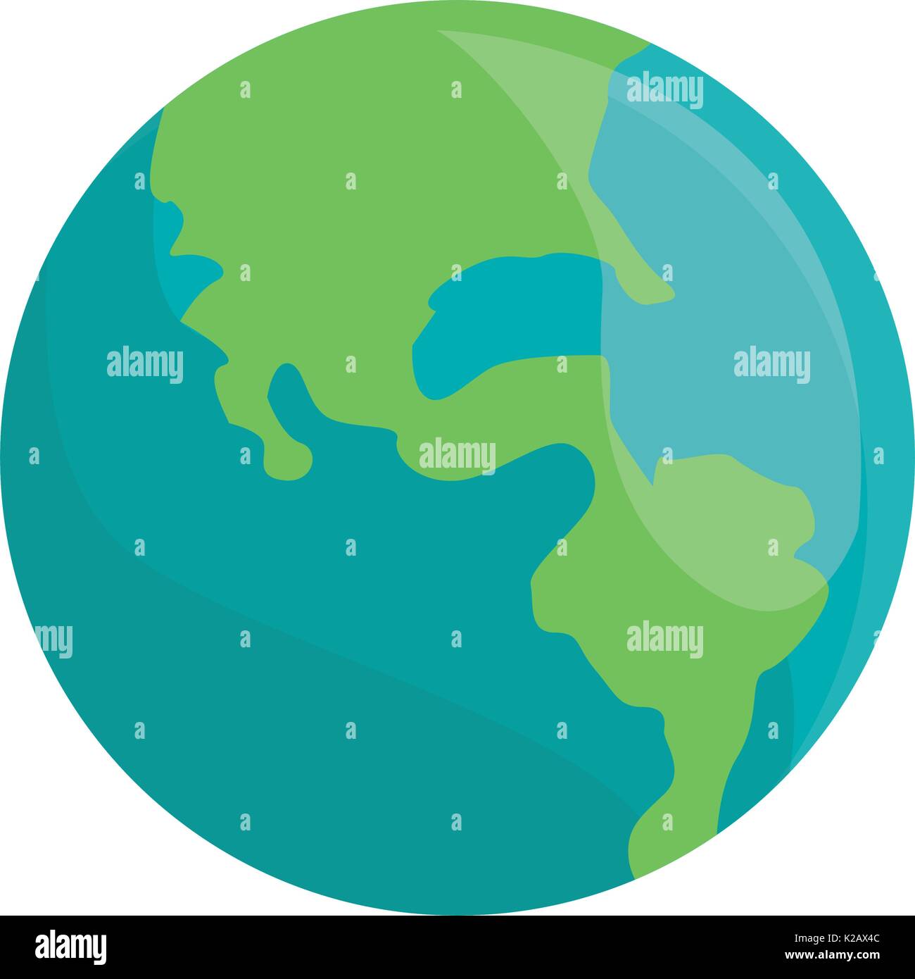 world earth planet system solar image vector illustration Stock Vector ...