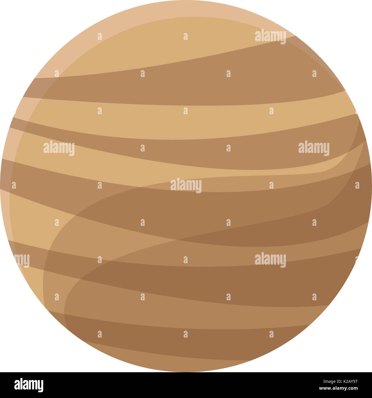 planet of the solar system isolated on white background vector ...