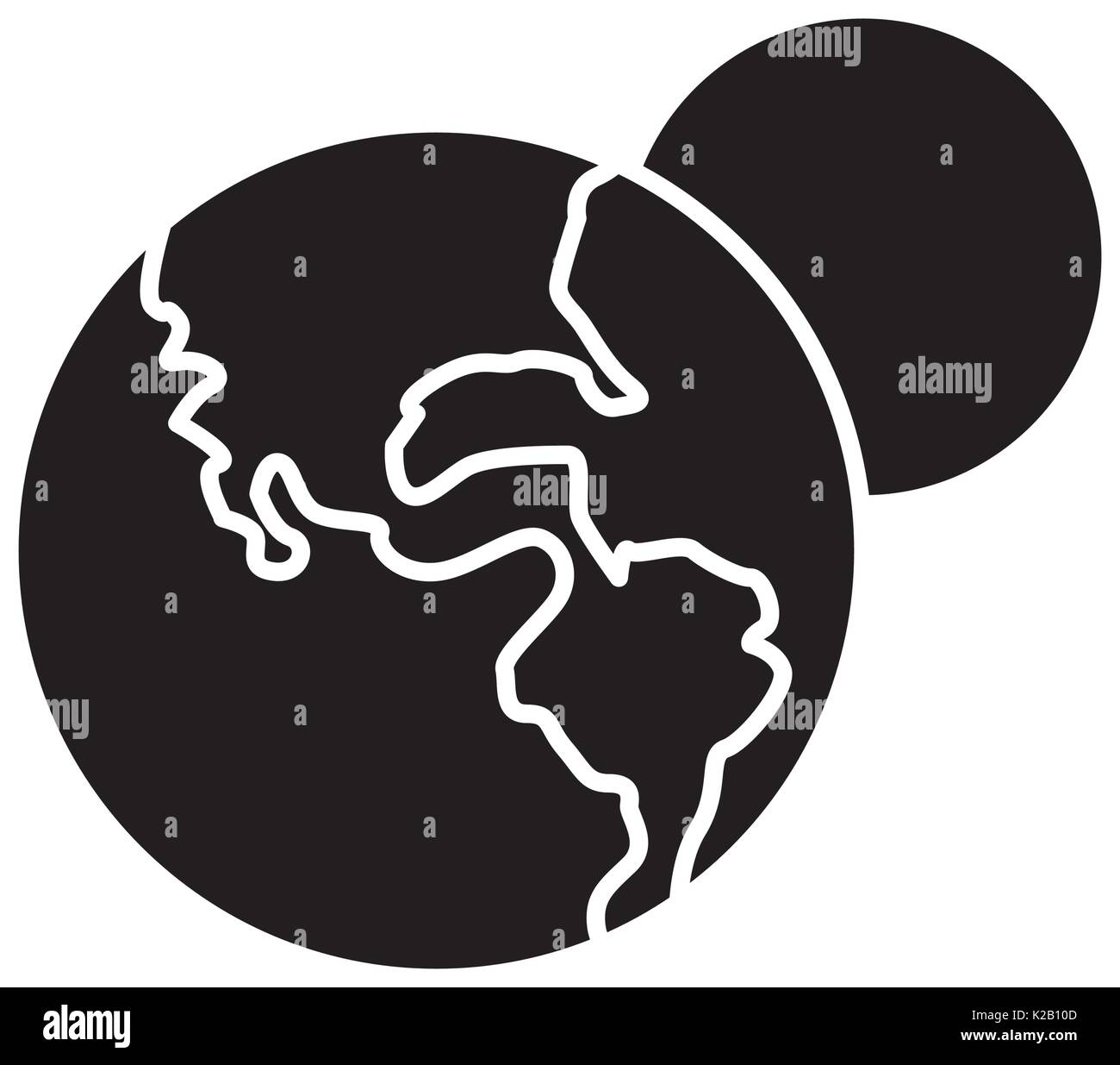 world earth planet system solar image Stock Vector Image & Art - Alamy
