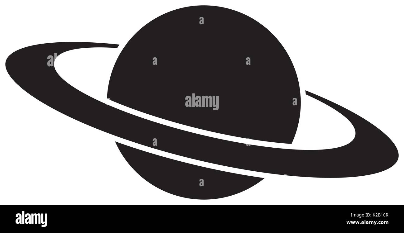 Planet Saturn With Planetary Ring System Astronomy Stock Vector Image Art Alamy