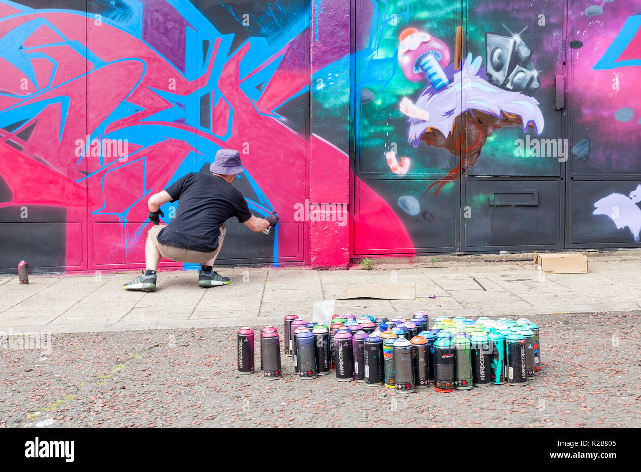 Graffiti artist work hires stock photography and images Alamy