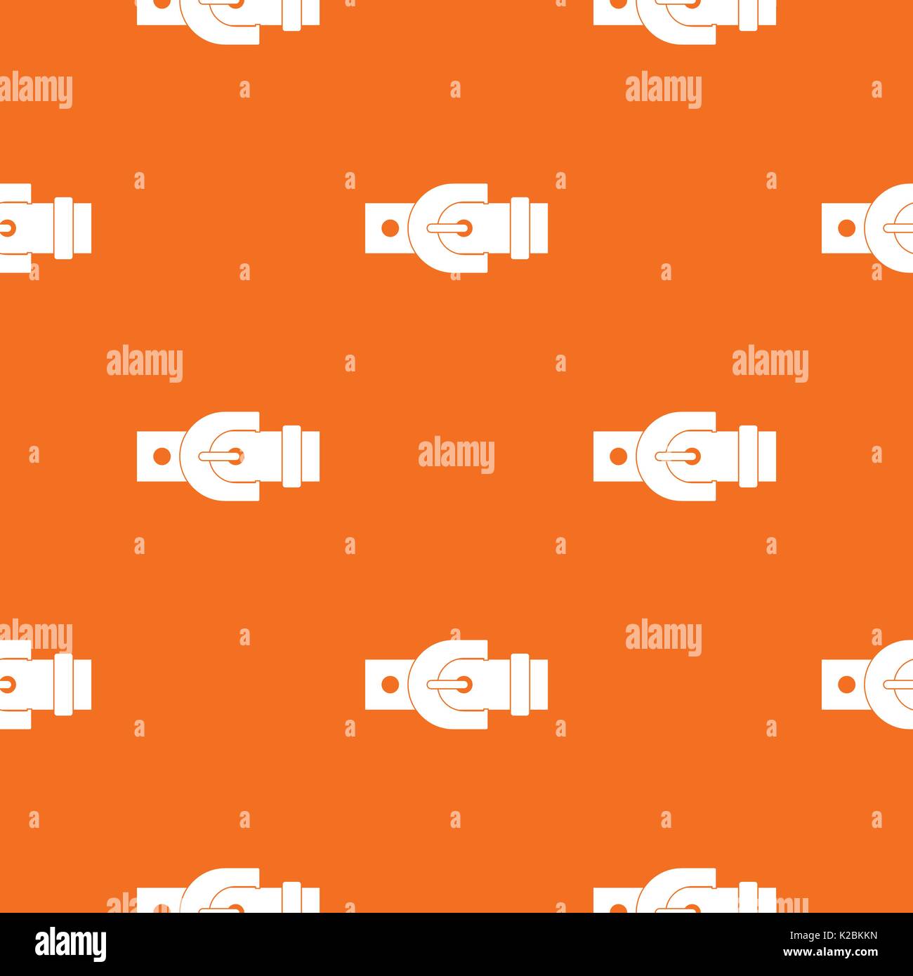 Buckle pattern seamless Stock Vector