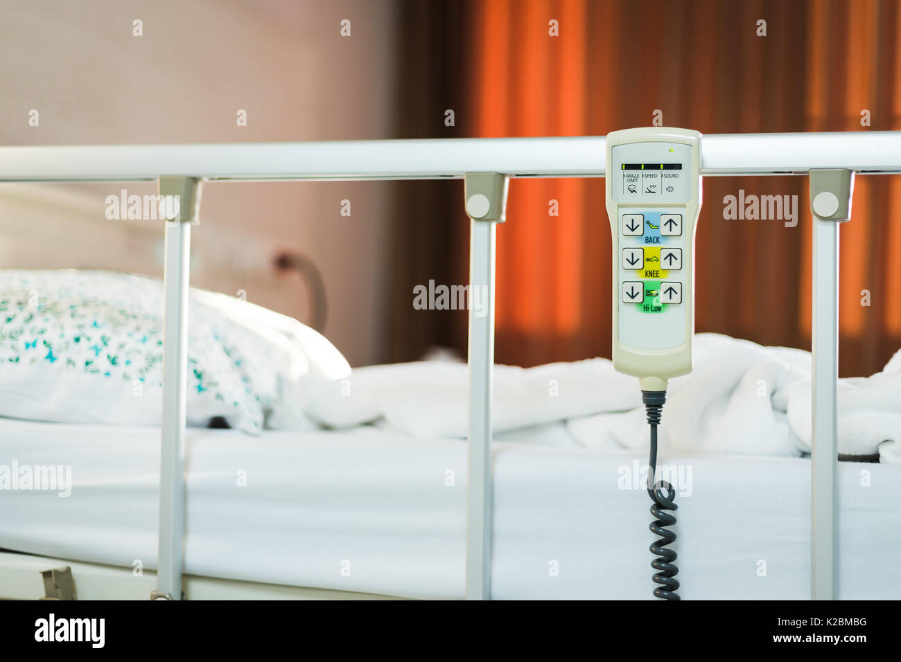 Electric controller for patient bed to adjust for comfortable in