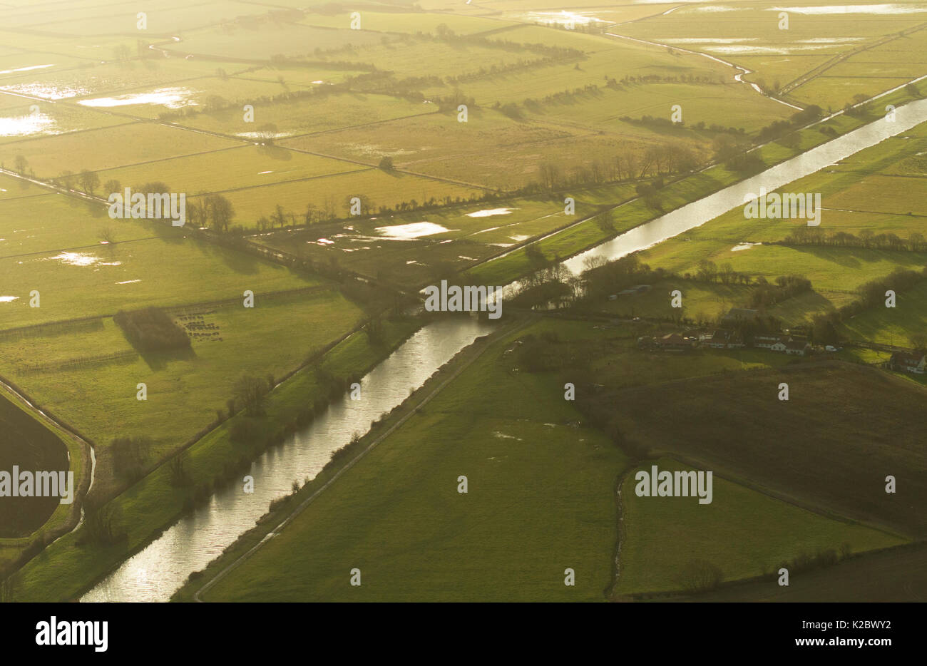 Agricultural land uk aerial hi-res stock photography and images - Alamy