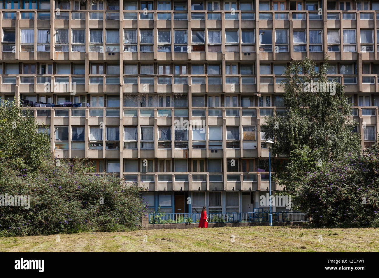 Robin Hood Gardens Estate, London, United Kingdom Stock Photo Alamy