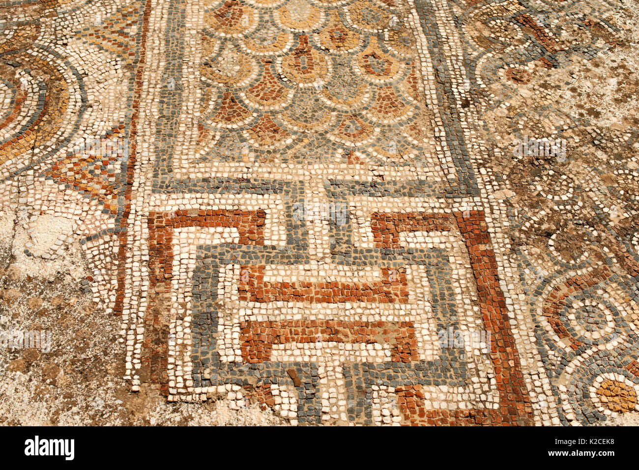 Ephesus Mosaic Turkey Stock Photo Alamy