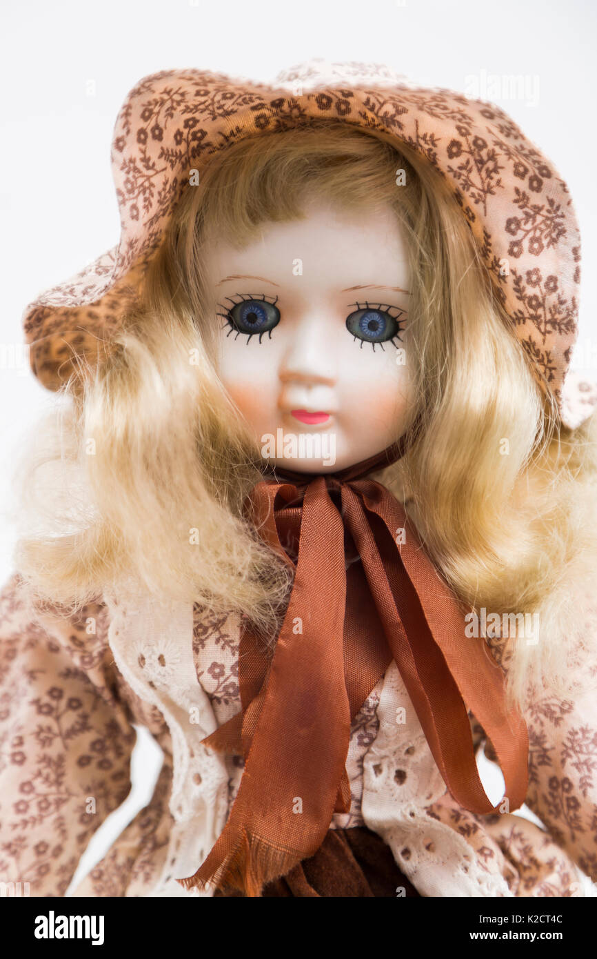 blue eyes doll