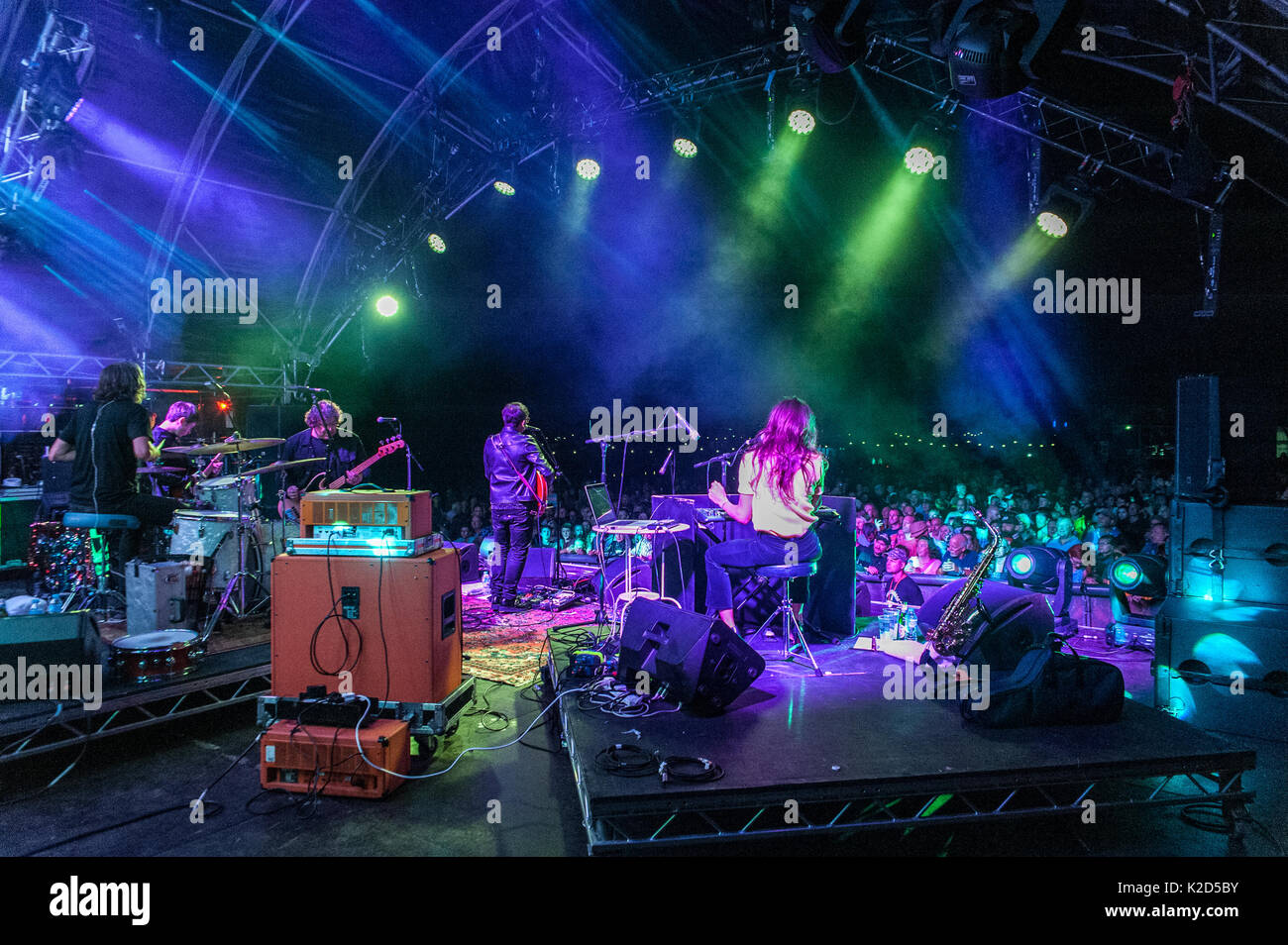 The Lightning Seeds close Day 1 of Camper Calling Festival at Ragley ...