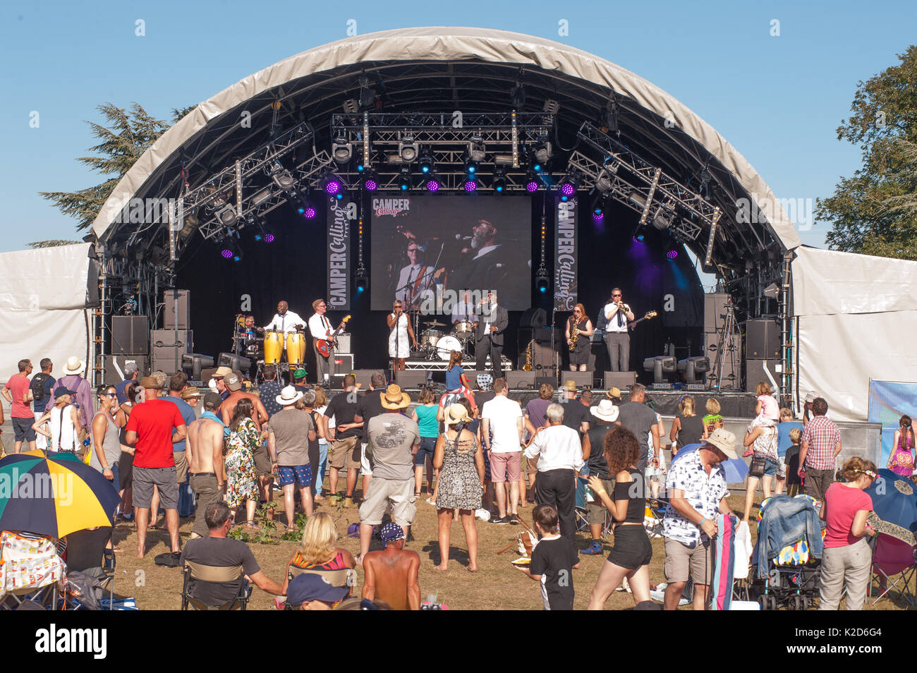 The Atlantic Players play Camper Calling Festival, Ragley Hall ...