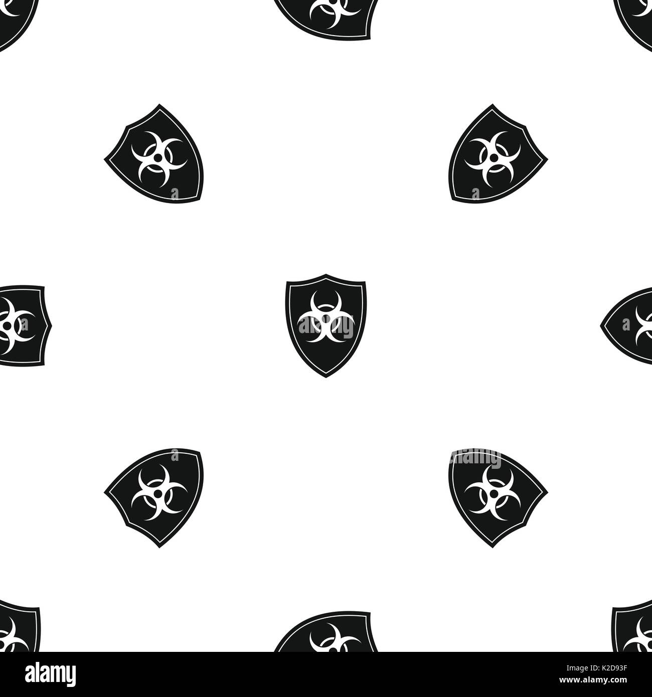 Seamless pattern bio hazard hi-res stock photography and images - Alamy