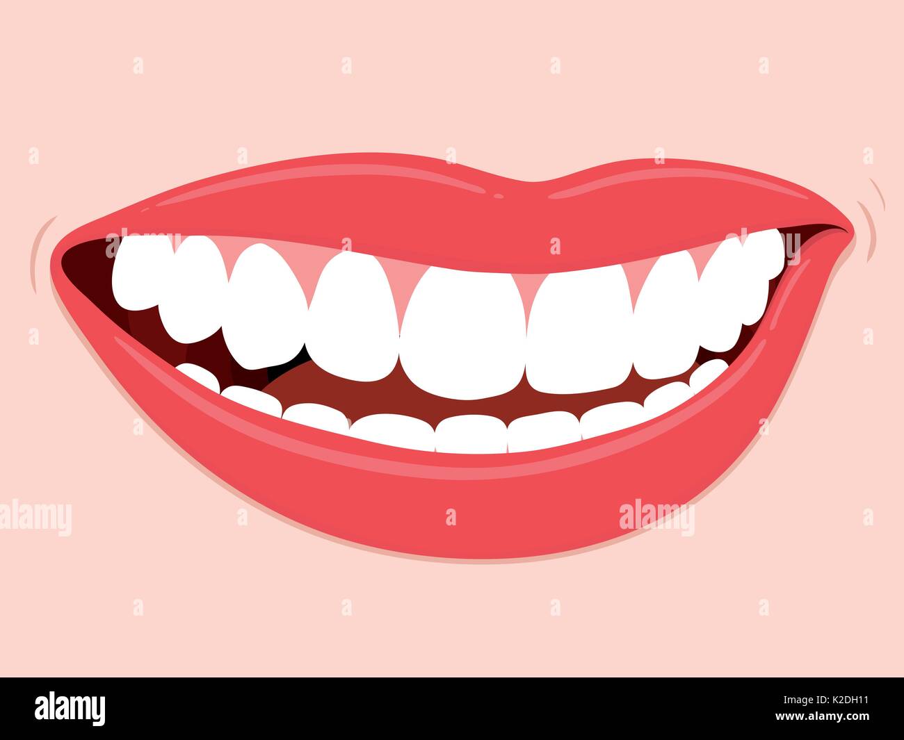 Lips And Teeth Clipart