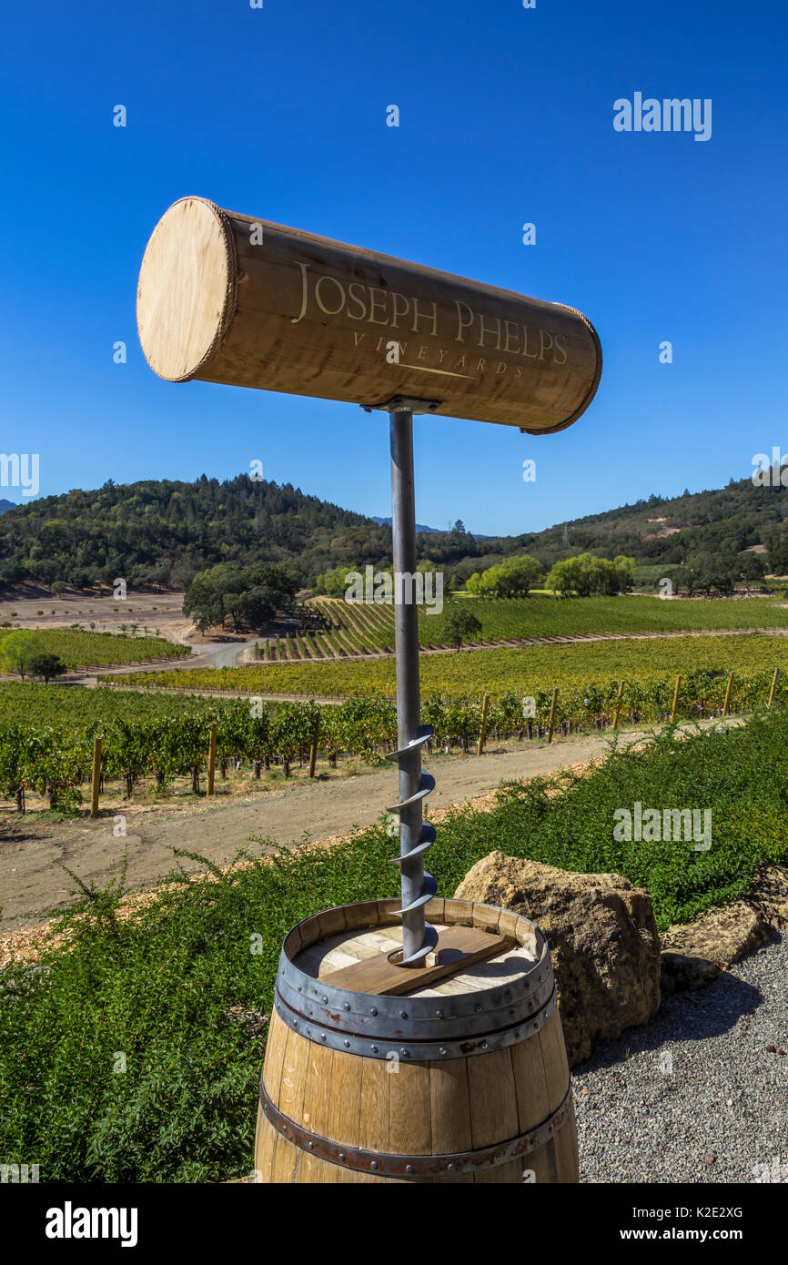 Joseph phelps winery hi-res stock photography and images - Alamy