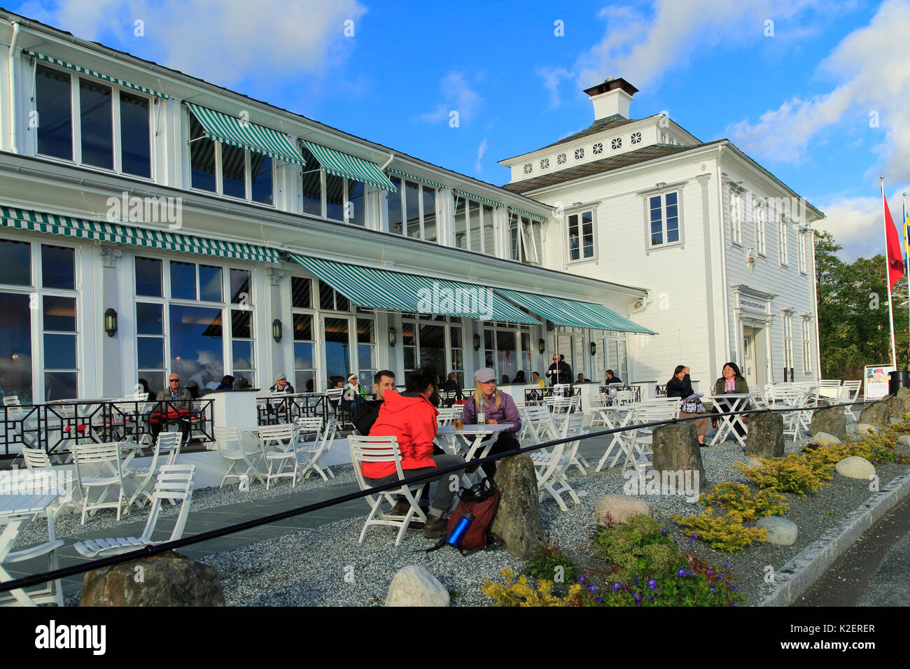 Floien Folkerestaurant restaurant cafe, Mount Floyen, Bergen, Norway