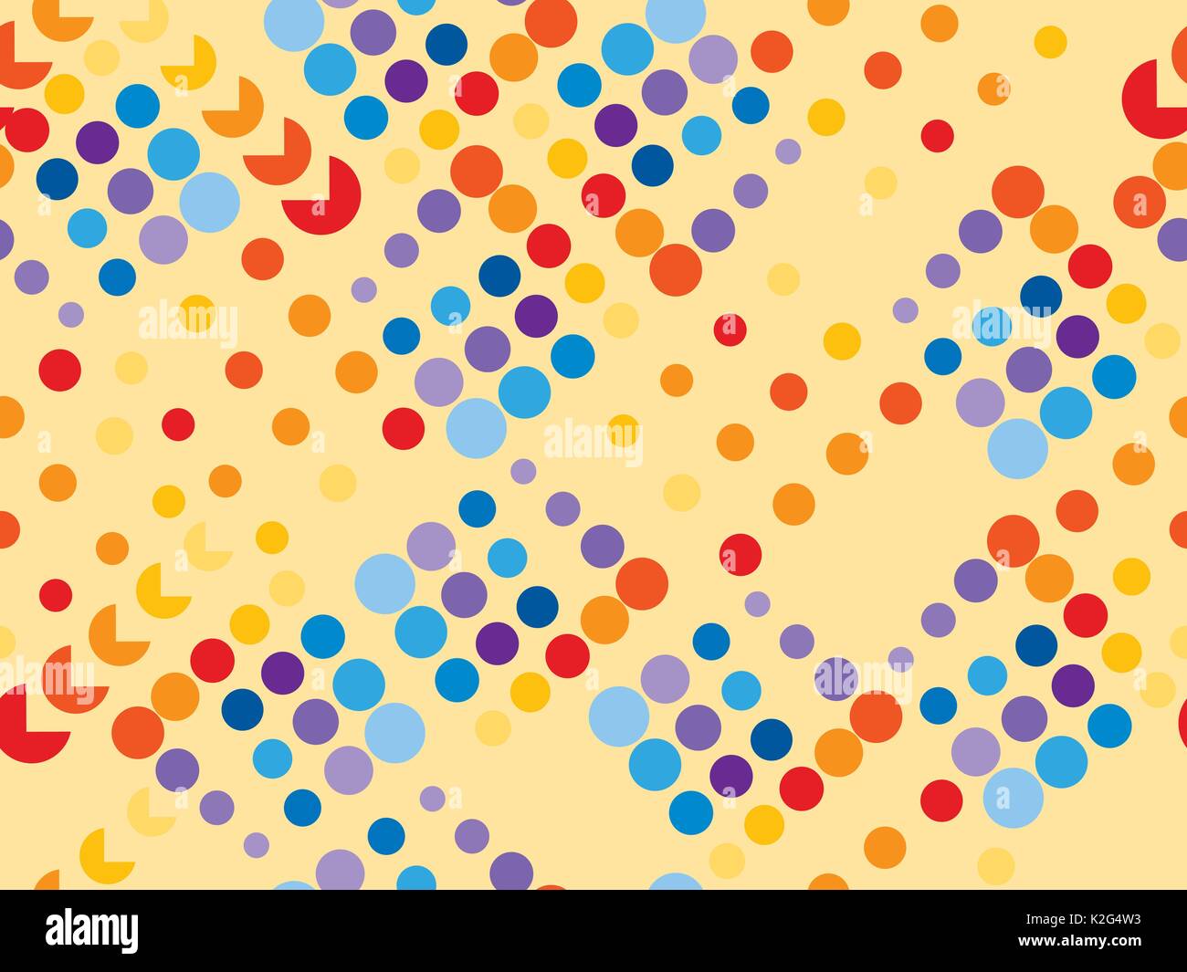 Dotted seamless pattern, chaotic points. Vector illustration Stock ...