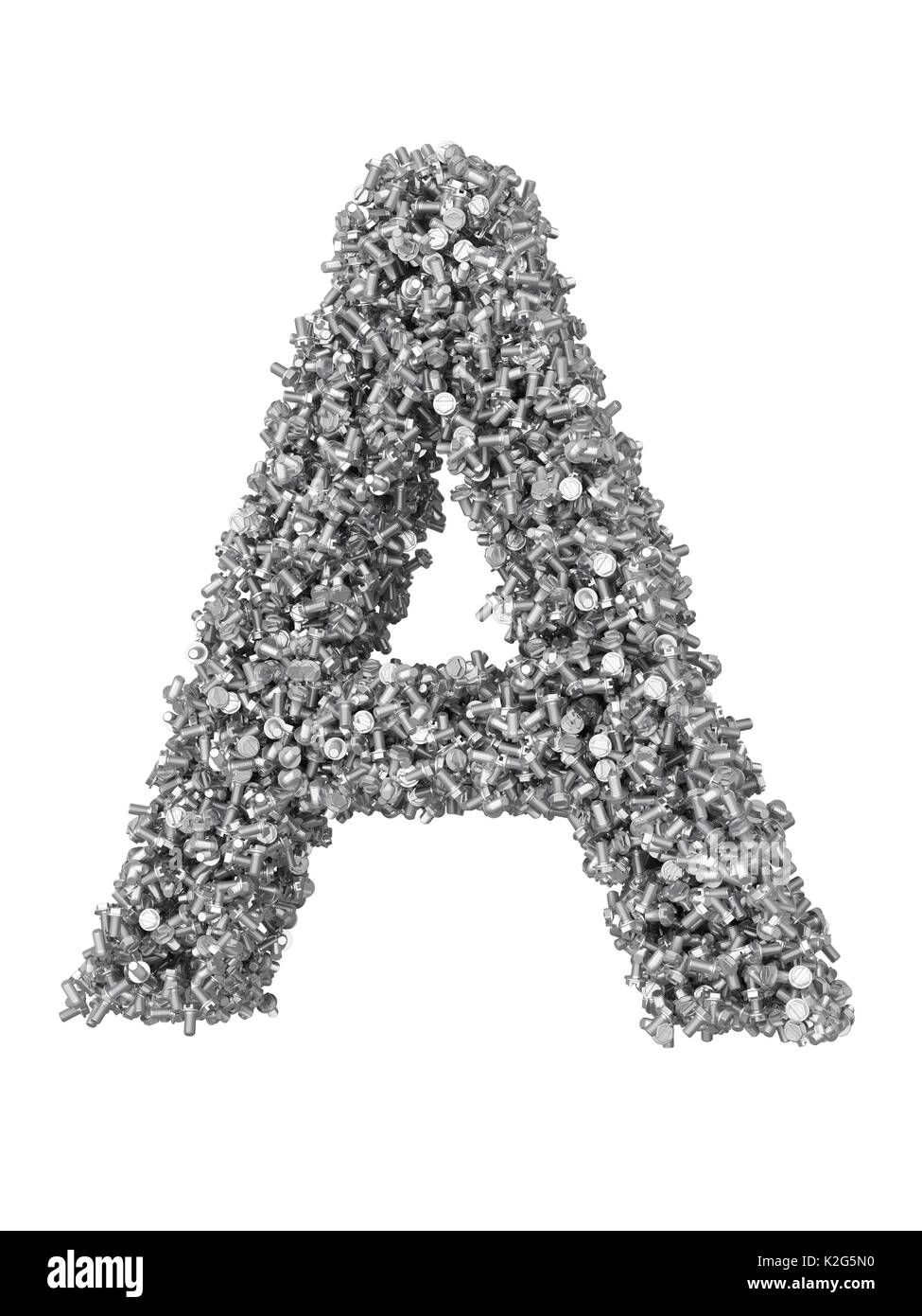 Big letter a hi-res stock photography and images - Alamy