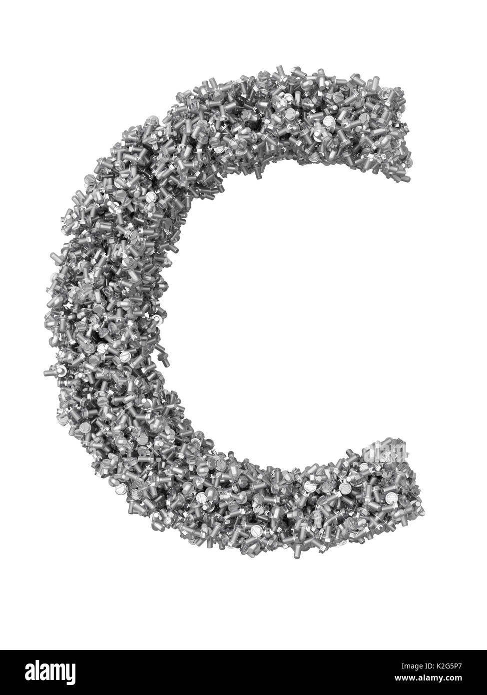 3d render of silver