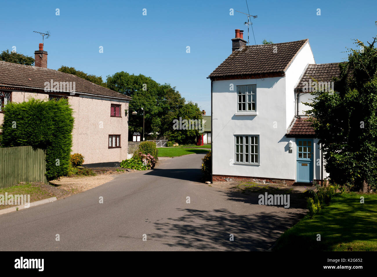 Barnacle village, general view, Warwickshire, England, UK Stock Photo