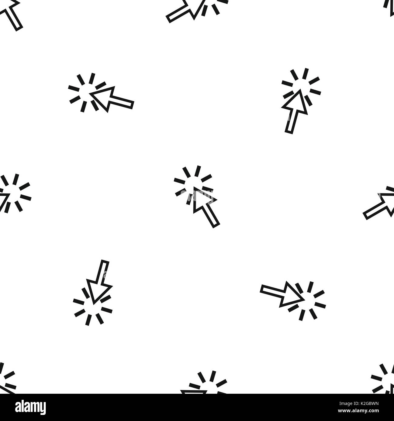 Click pattern seamless black Stock Vector Image & Art - Alamy