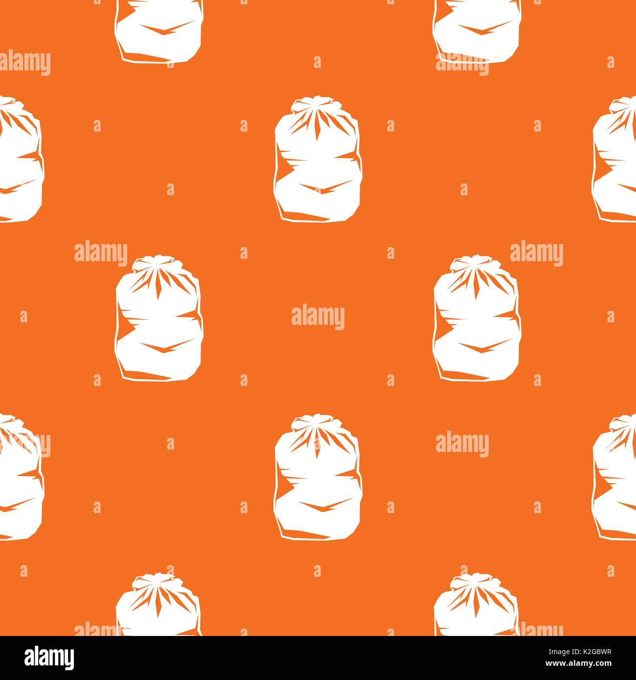 Black trash bag pattern seamless Stock Vector Image & Art Alamy