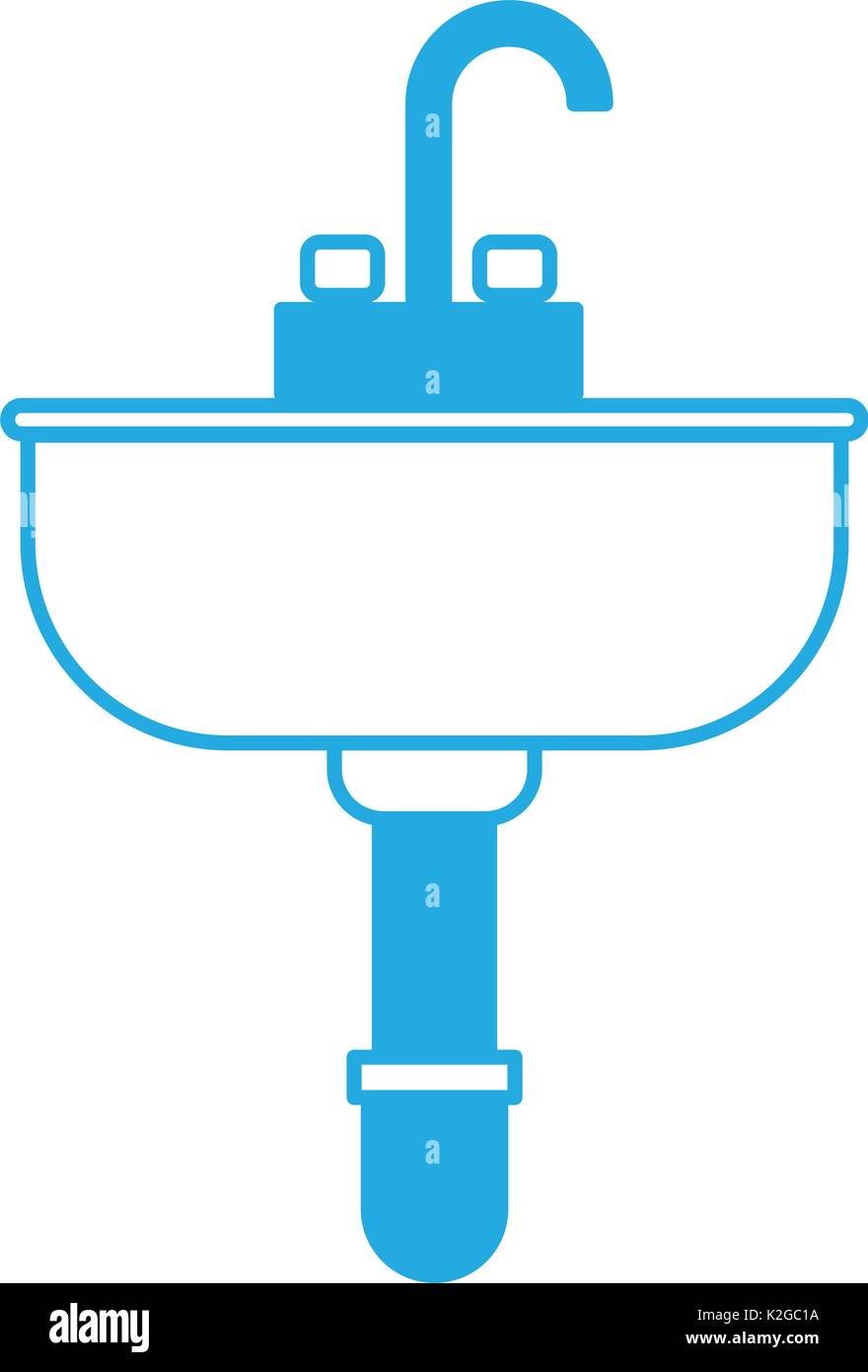 bath sink icon Stock Vector Image & Art - Alamy