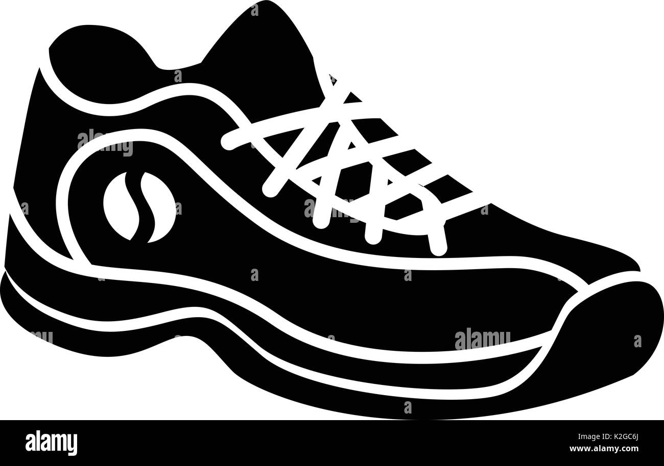 Sneakers icon, simple black style Stock Vector Image & Art - Alamy