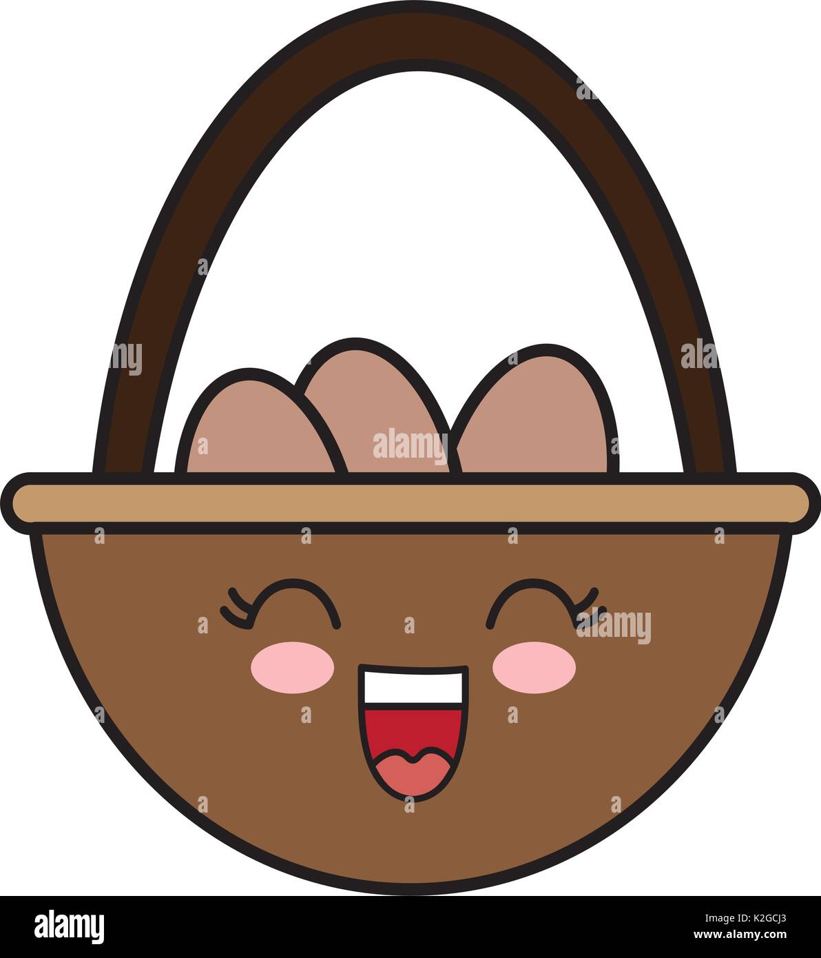 egg basket icon Stock Vector Image & Art Alamy