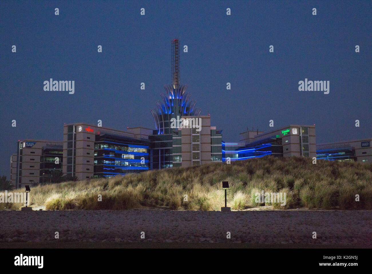 Silicon Oasis Authority Headquarters, Dubai Stock Photo Alamy