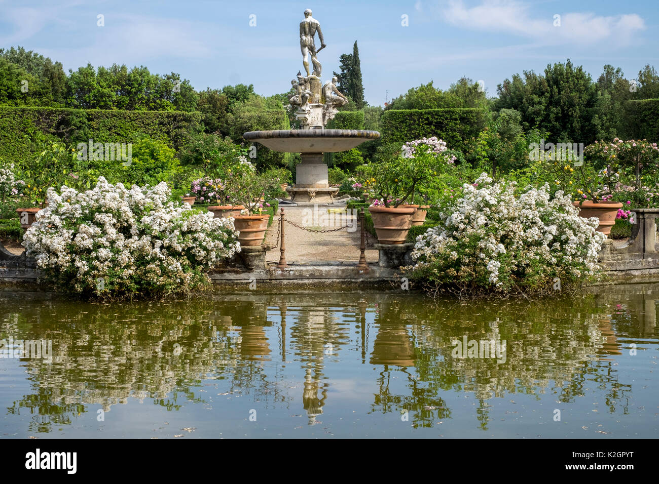 Boboli Gardens, Florence, Italy Stock Photo