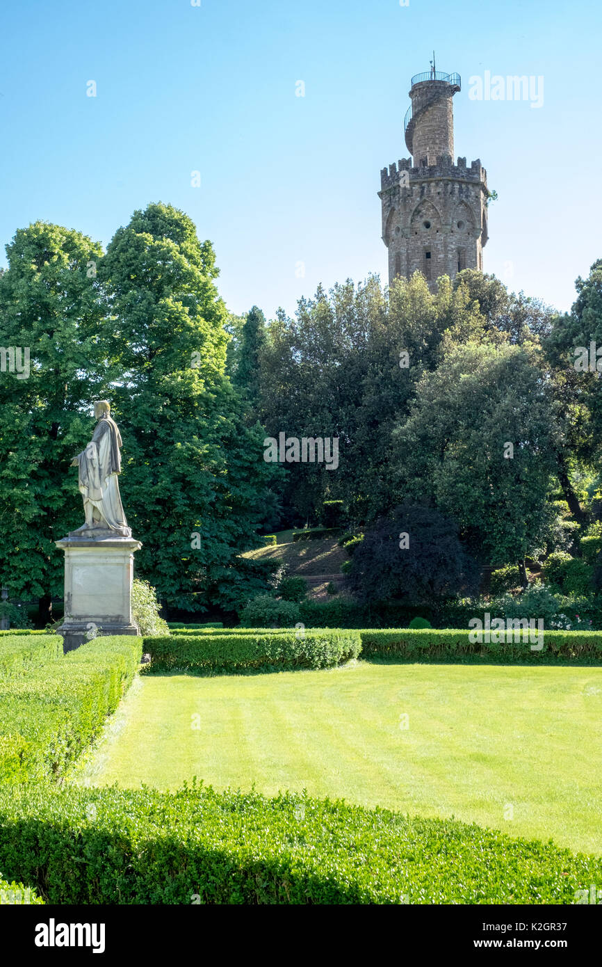 Giardino Torrigiani in Florence, Italy Stock Photo