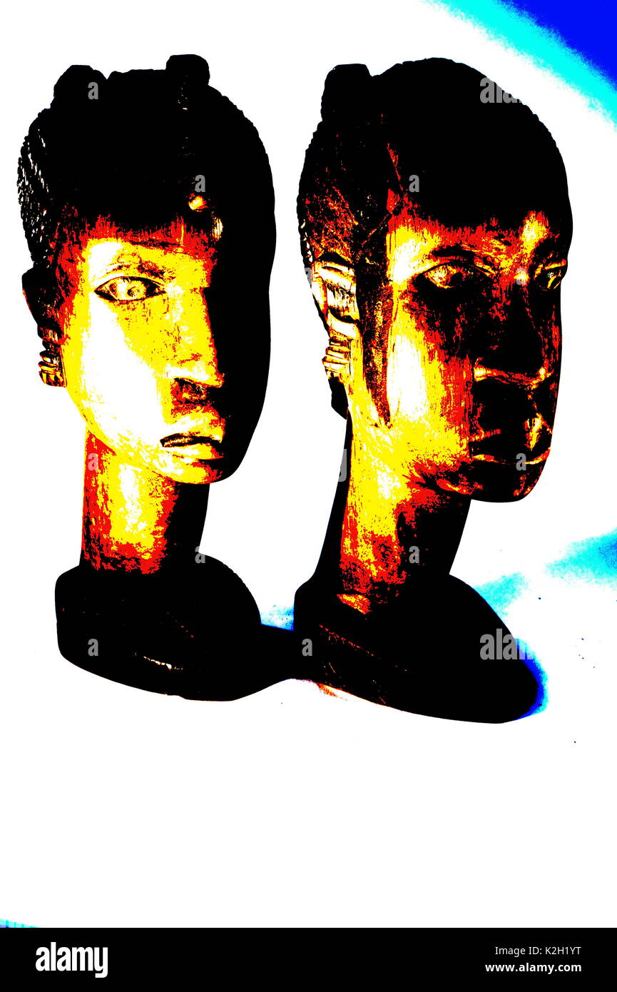 Native african wood carving hi-res stock photography and images - Alamy