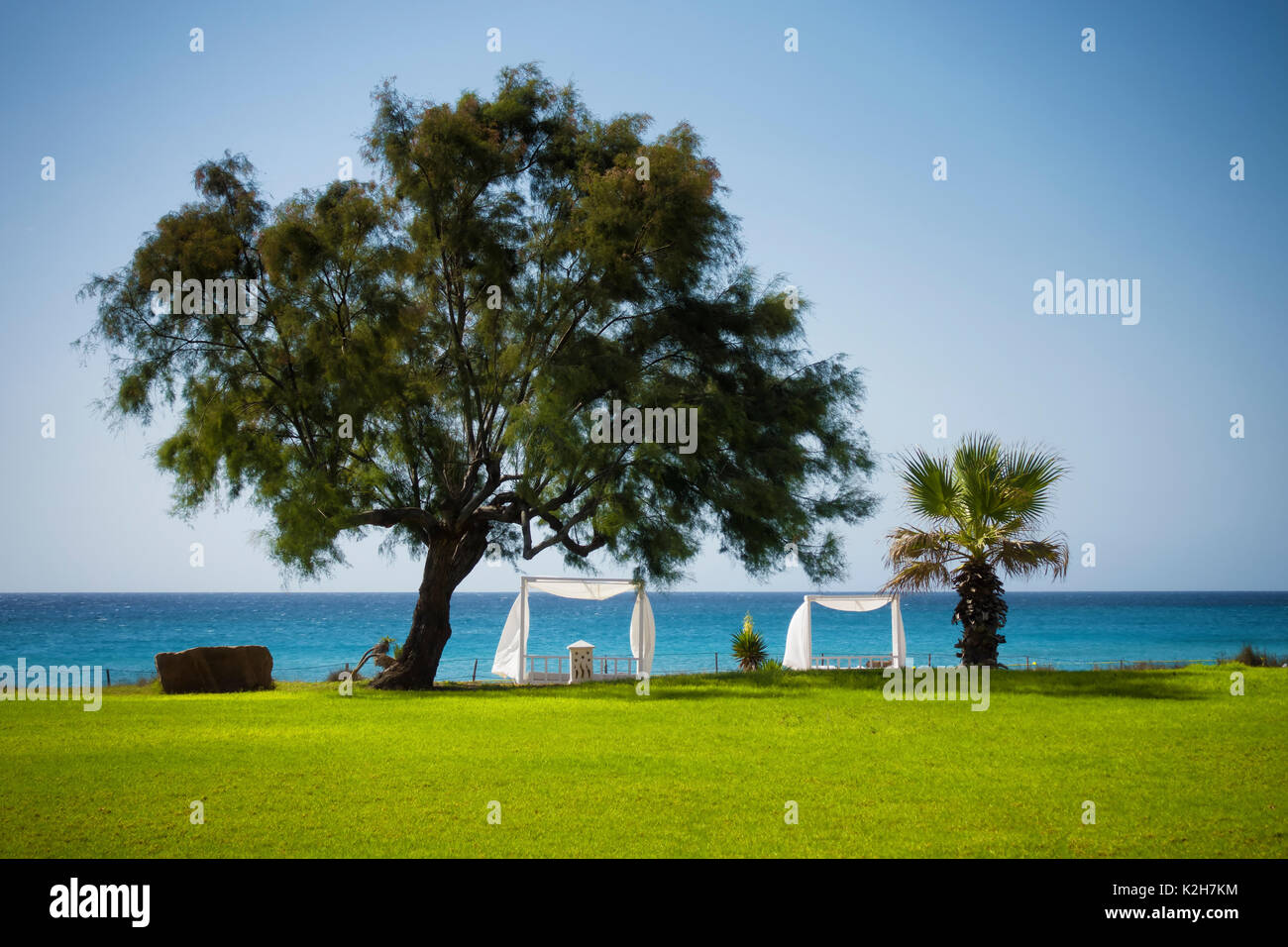 lounge beach in Kelibia, Tunisia Stock Photo Alamy