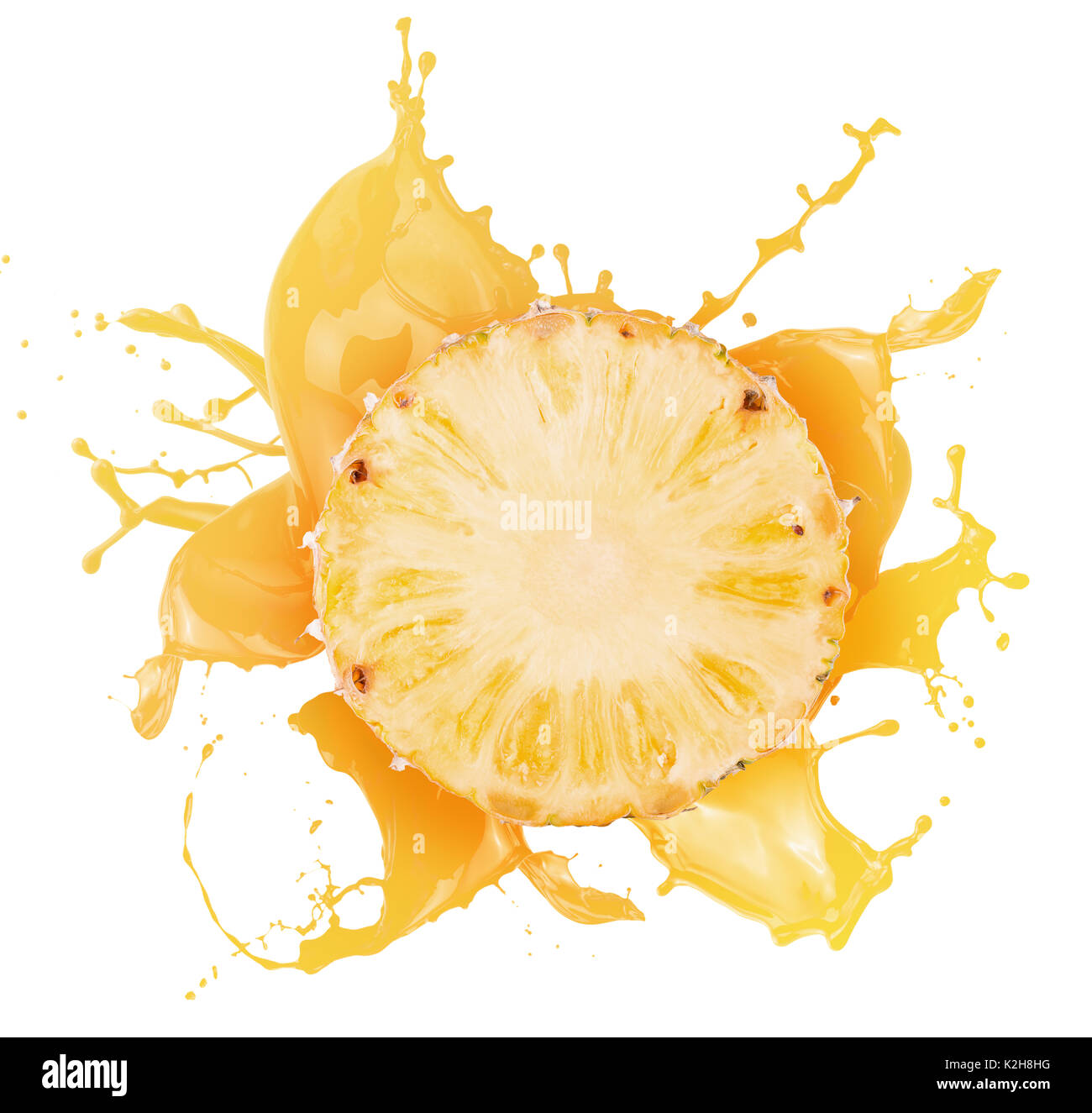 Pineapple juice splash hires stock photography and images Alamy