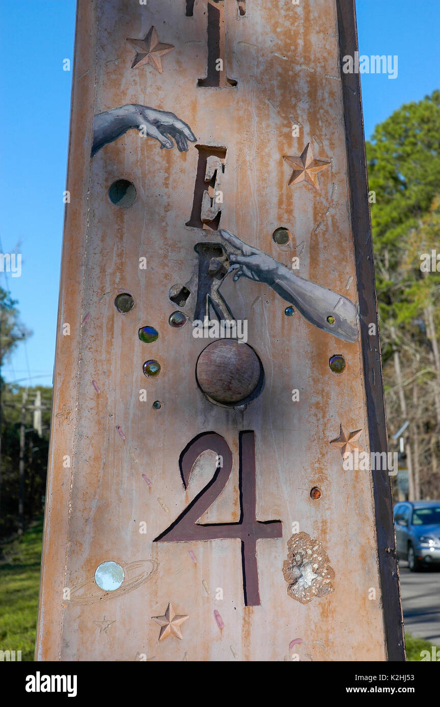 Solar Walk in Gainesville, Florida Stock Photo Alamy