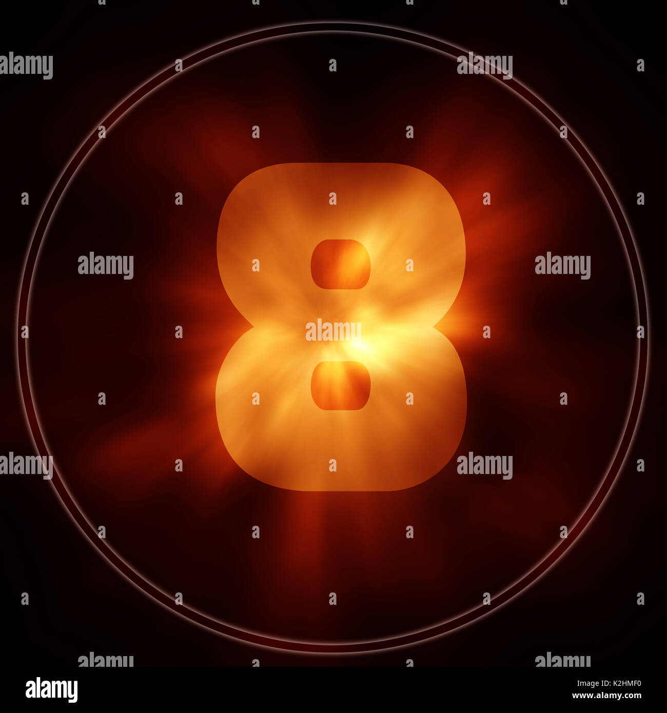 Eight number hi res stock photography and images Alamy
