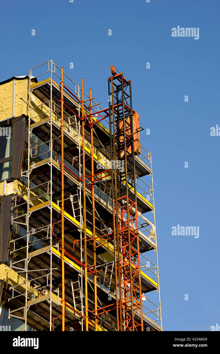 Skycraper construction hi-res stock photography and images - Alamy