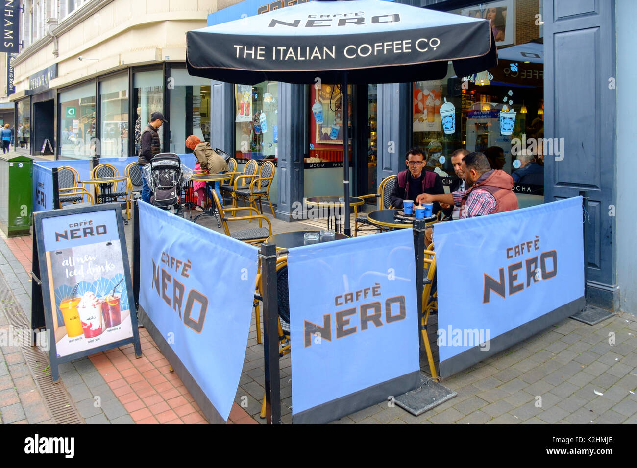 Italian coffee shop chain hires stock photography and images Alamy