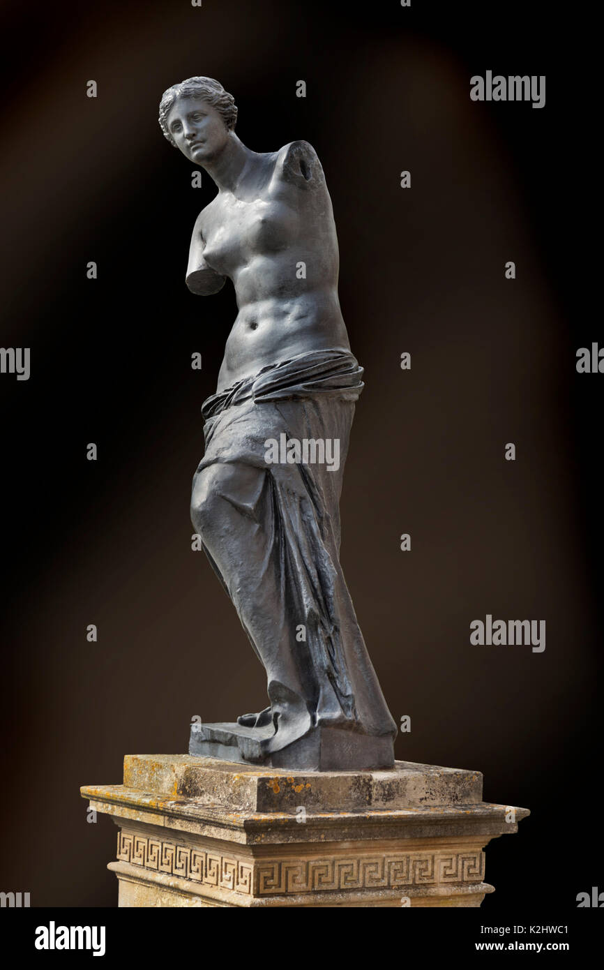Statue copy of Venus de Milo, Blenheim Palce, Woodstock. UK Stock Photo