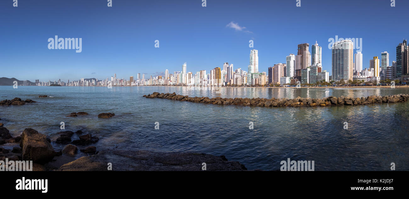 Panoramic view of Balneario Camboriu city skyline - Balneario Camboriu ...