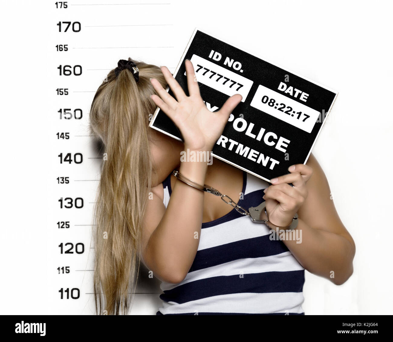 Female mug shot beautiful character hi-res stock photography and images ...