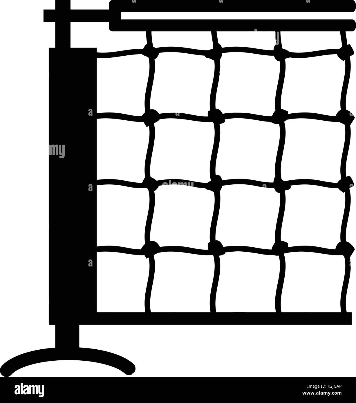 Tennis net icon, simple black style Stock Vector Image & Art Alamy