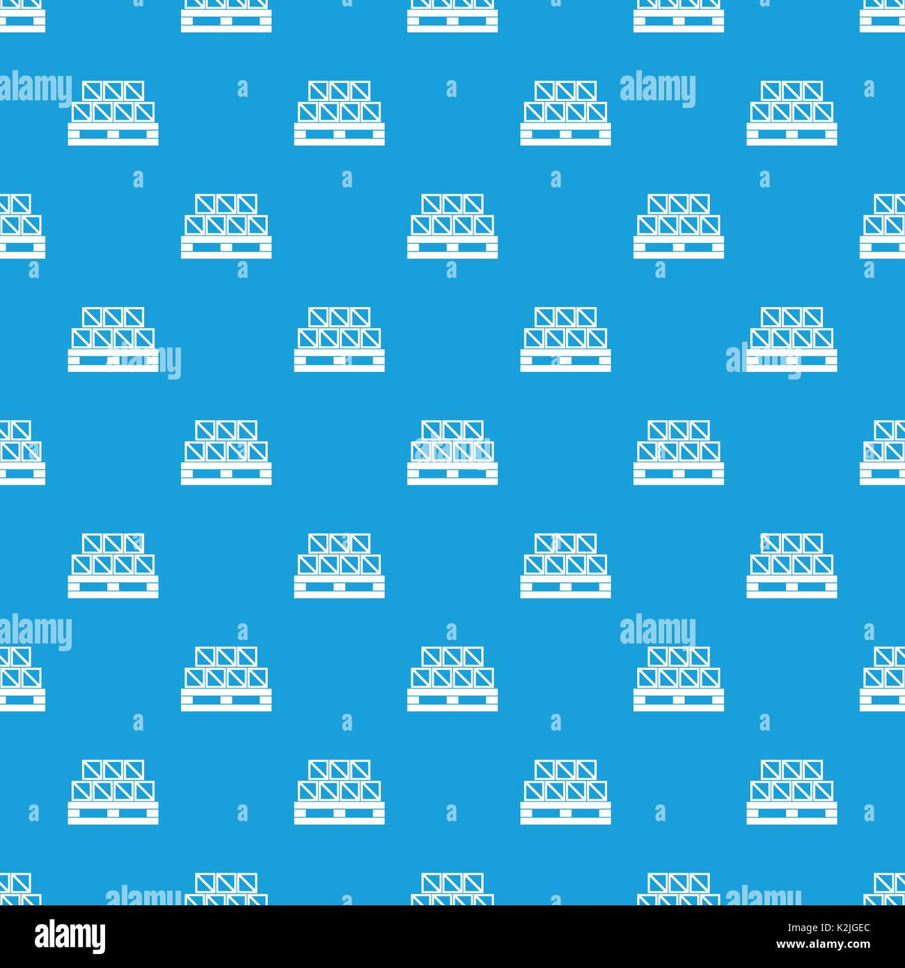Box Pattern Blue Boxes goods pattern seamless blue Stock Vector Image & Art - Alamy