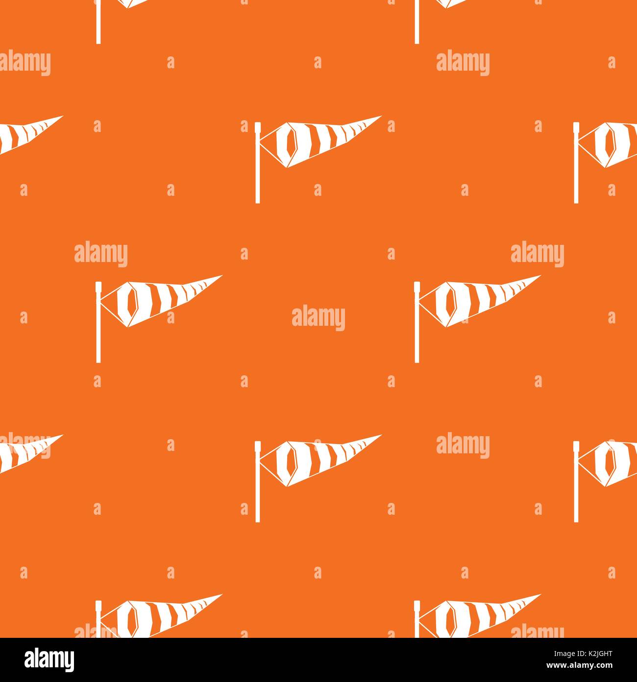 Windsock pattern seamless Stock Vector