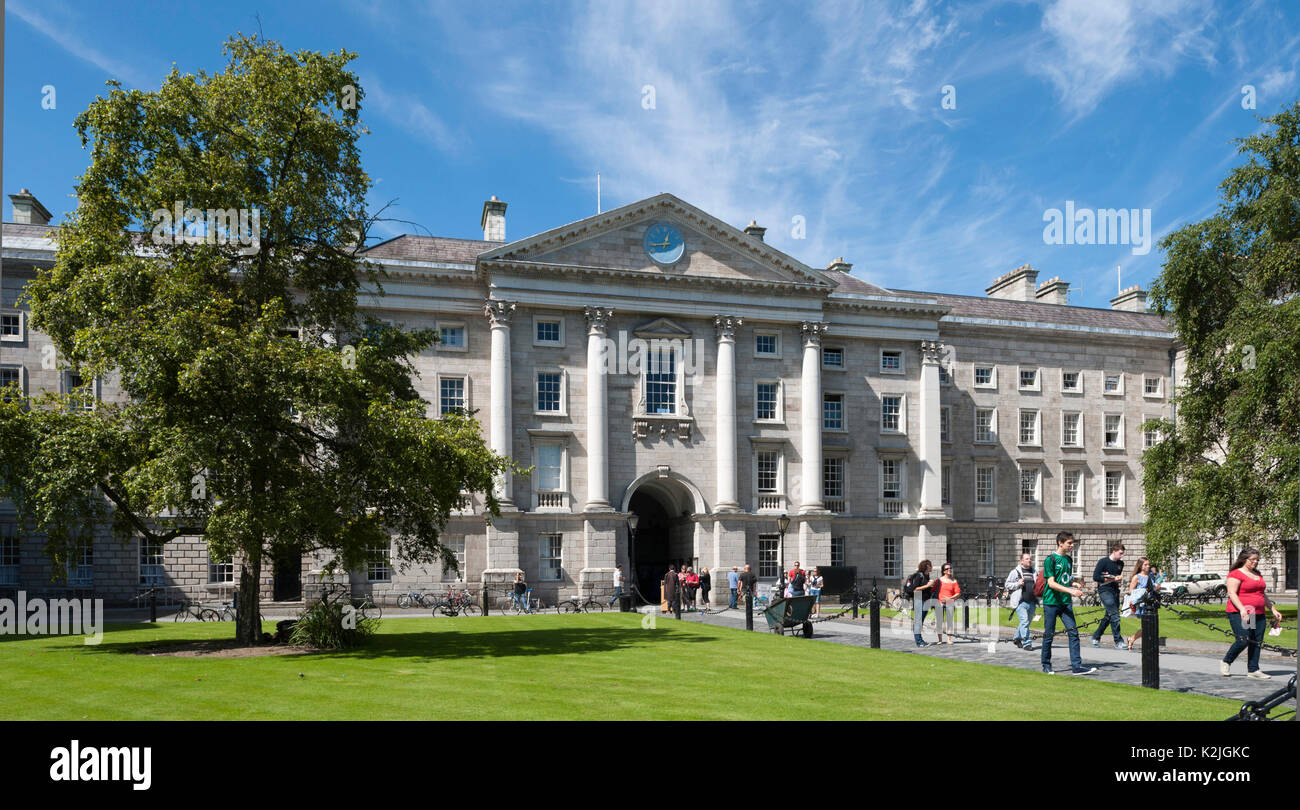 Trinity College, Dublin, Ireland Stock Photo